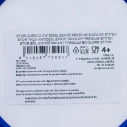CUENCO ANTIDESLIZANTE PREMIUM BICOLOR STITCH