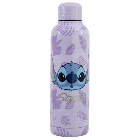 BOTELLA TERMO ACERO INOXIDABLE 515 ML STITCH PALMS