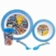SET MICRO 5 PCS (PLATO, CUENCO, VASO Y CUBIERTOS) EN CAJA POKEMON DISTORTION