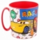 TAZA MICRO 390 ML CARS LETS RACE