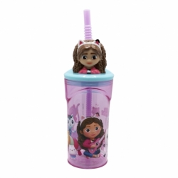 VASO FIGURITA 3D 360 ML GABBY\'S DOLLHOUSE