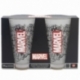 SET 2 VASOS CASUAL DE CRISTAL 490 ML MARVEL PATTERN