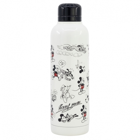 BOTELLA TERMO ACERO INOXIDABLE 515 ML MICKEY MOUSE VINTAGE
