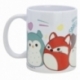 TAZA CERAMICA SB 325 ML EN CAJA SQUISHMALLOWS