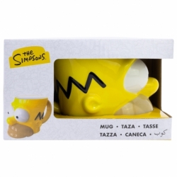 CERAMIC 3D MUG 15 OZ IN GIFT BOX SIMPSONS HOMER