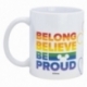 TAZA CERAMICA SB 325 ML EN CAJA DISNEY PRIDE