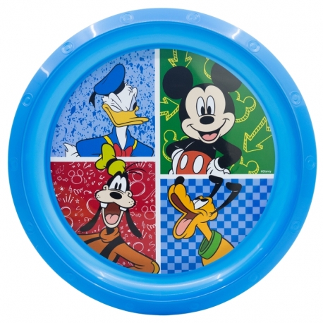 EASY PP PLATE MICKEY HAS FUN