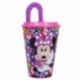 VASO CAÑA EASY 430 ML MINNIE BOLD FLORALS