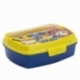 SANDWICHERA RECTANGULAR CON CUBIERTOS PAW PATROL BOY RESCUE PUPS