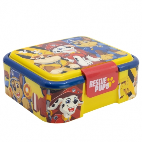 SUPREME MULTI COMPARTMENT SANDWICH BOX PAW PATROL BOY RESCUE PUPS
