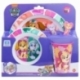 SET MICRO 5 PCS (PLATO, CUENCO, VASO Y CUBIERTOS) EN CAJA PAW PATROL GIRL SUPERPOWERS