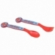 SET DE 2 CUBIERTOS PP (CUCHARA Y TENEDOR) SPIDERMAN MOB RULES