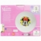 SET MERIENDA CERAMICA (PLATO, CUENCO, TAZA) EN CAJA DE REGALO 3 PCS MINNIE SUNSHINE