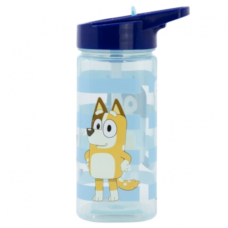 SQUARE WATER BOTTLE 510 ML BLUEY COOL DAY