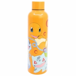 BOTELLA TERMO ACERO INOXIDABLE ANTIVUELCO 515 ML POKEMON TEAM READY