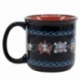 TAZA CERAMICA DESAYUNO 400 ML EN CAJA REGALO ONE PIECE SKULLS ANIME