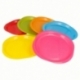 6 PCS COLOR PICNIC PLATES SET