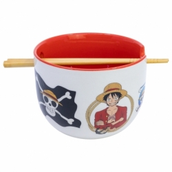 CUENCO RAMEN CON PALILLOS EN CAJA REGALO ONE PIECE CLASSIC