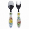 SET DE 2 CUBIERTOS METALICOS (CUCHARA Y TENEDOR) POKEMON