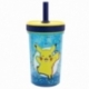 DROP SAFE SILICONE STRAW PP TUMBLER 370 ML POKEMON DOODLE GRIP
