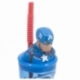 3D FIGURINE TUMBLER 360 ML AVENGERS SEVEN WONDERS CAPTAIN AMERICA