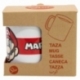TAZA CERAMICA SB 325 ML EN CAJA SUPER MARIO FACE DNLS