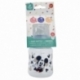 BIBERON CUELLO ANCHO 150 ML TETINA SILICONA 3 POSICIONES MICKEY MOUSE FULL OF SMILES