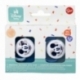 BABY 2 PCS SET ORTHODONTIC PACIFIER SILICONE 0-6 M WITH COVER MICKEY MOUSE FULL OF SMILES