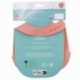 TODDLER SILICONE BIB MINNIE MOUSE HEART FULL