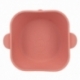 TODDLER SQUARE SILICONE BOWL SUCTION SYSTEM MINNIE MOUSE
