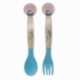 SET DE 2 CUBIERTOS PP (CUCHARA Y TENEDOR) PEPPA PIG KINDNESS COUNTS