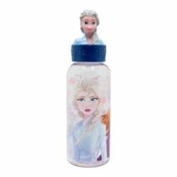 BOTELLA FIGURITA 3D 560 ML FROZEN SNOWY TALE