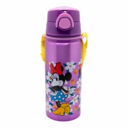 BOTELLA POP UP DE ALUMINIO CON CORREA 730 ML MINNIE SUNSHINE