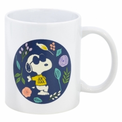 TAZA CERAMICA SB 325 ML EN CAJA PEANUTS