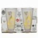 SET 2 VASOS CASUAL DE CRISTAL 490 ML HARRY POTTER GOLDEN MAGIC