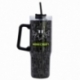 TAZA TERMO XL ACERO INOXIDABLE 940 ML MINECRAFT SQUARED PATTERN