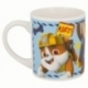 SET MERIENDA CERAMICA (PLATO, CUENCO, TAZA) EN CAJA DE REGALO 3 PCS PAW PATROL