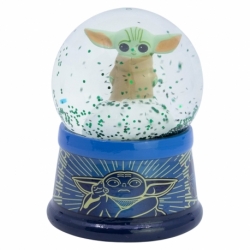 GLOBO DE NIEVE GROGU EN CAJA DE REGALO