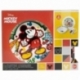 SET MERIENDA CERAMICA (PLATO, CUENCO, TAZA) EN CAJA DE REGALO 3 PCS MICKEY TRUE CHAMPIONS