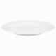PLATO LLANO PC BLANCO