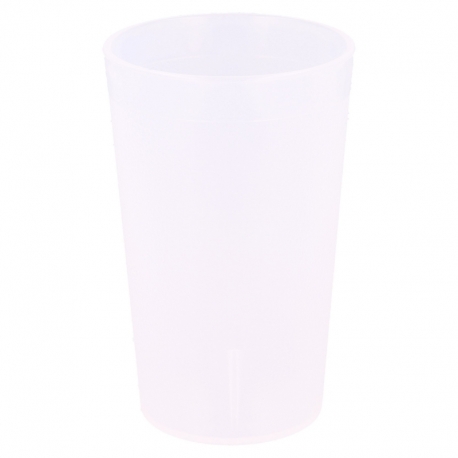 STACKABLE TRANSPARENT PP TUMBLER 280 ML