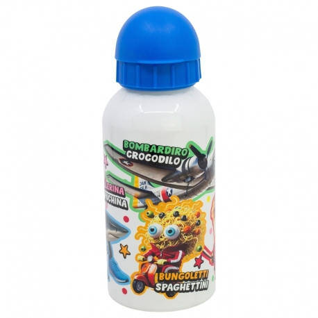 BOTELLA ALUMINIO PEQUEÑA 400 ML ITALIAN BRAINROT