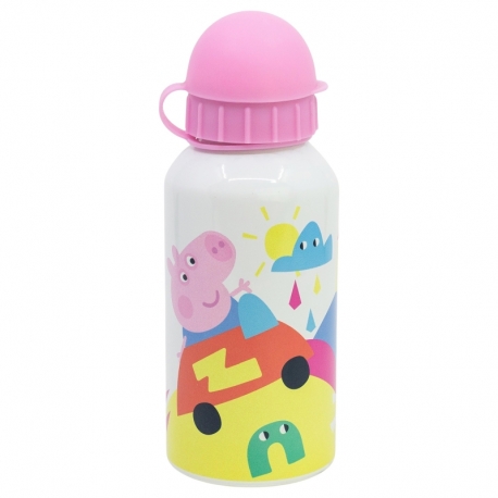 BOTELLA ALUMINIO SB PEQUEÑA 400 ML PEPPA PIG FRIENDS
