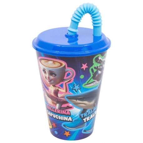 VASO CAÑA EASY 430 ML ITALIAN BRAINROT