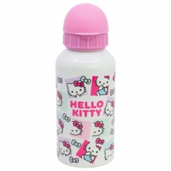 BOTELLA ALUMINIO SB PEQUEÑA 400 ML HELLO KITTY PHOTOGENIC