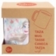 TAZA CERAMICA SB 325 ML EN CAJA FROZEN SNOWY TALE
