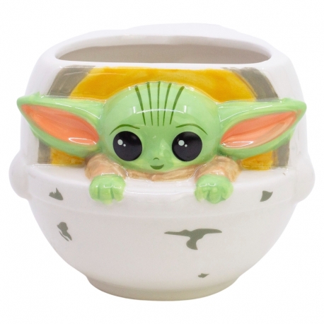 TAZA CERAMICA 3D EN CAJA REGALO GROGU