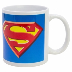 TAZA CERAMICA SB 325 ML EN CAJA SUPERMAN ICON