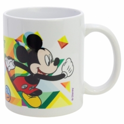 TAZA CERAMICA SB 325 ML EN CAJA MICKEY COLOR FLOW