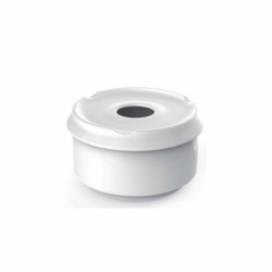 CENICERO MELAMINA AGUA BLANCO (110X65 MM.)